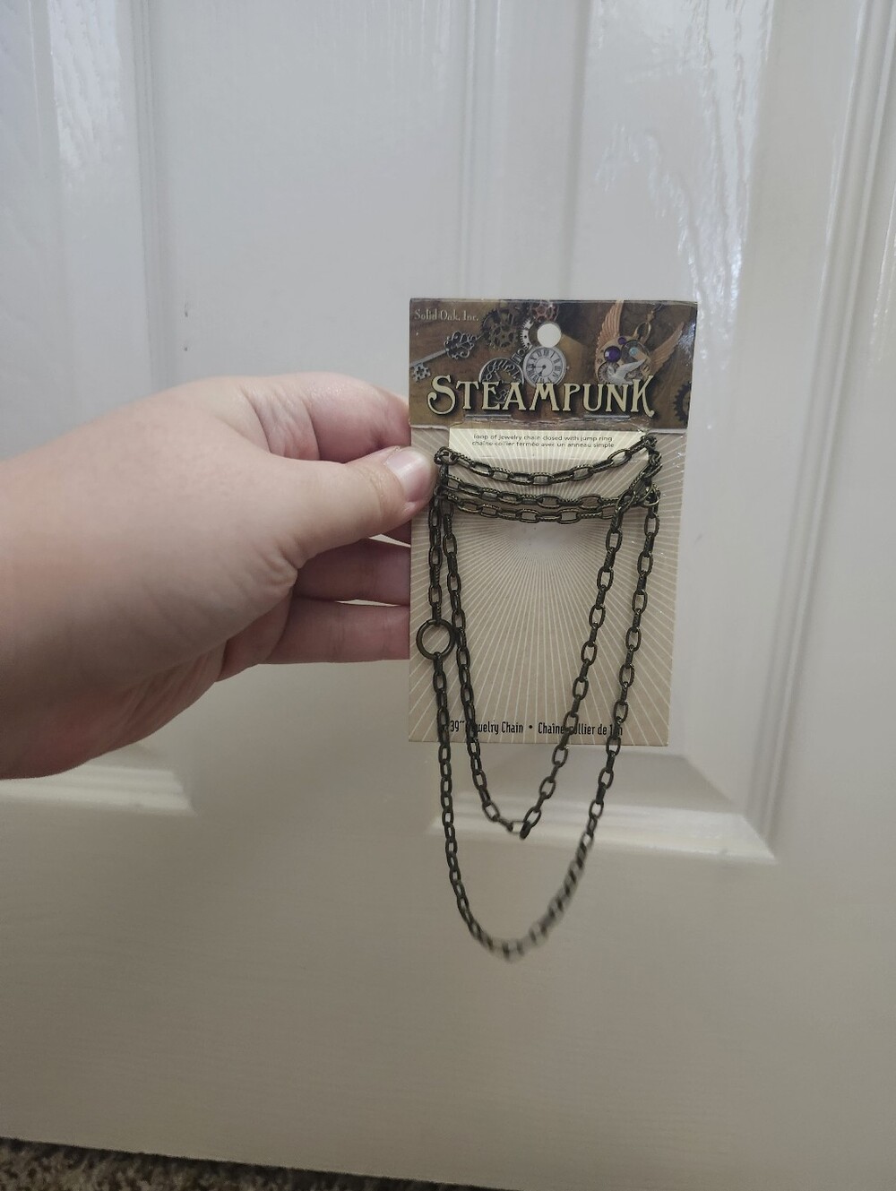 Steampunk Multi-Layered Chain Necklace in Antique Bronze For diy Crafts